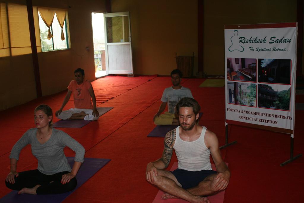 Rishikesh Sadan A Yoga & Spritual Retreat Hotel Tapovan Exterior photo